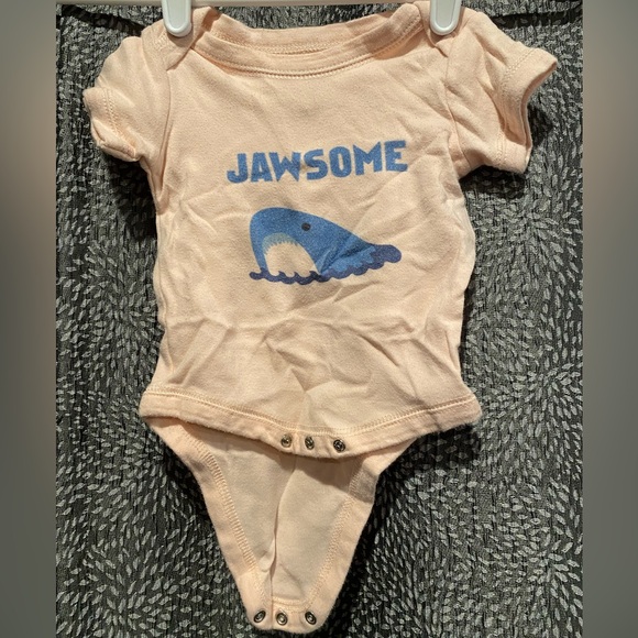 “Jawsome” Baby Bodysuit, 3-6 Mo - Picture 2 of 3